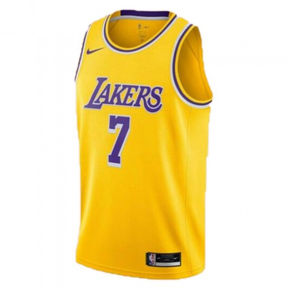 Men's Los Angeles Lakers Carmelo Anthony #7 Gold 2021/22 Swingman Jersey - Icon Edition-Pro Kit Vault | Brand New 26/27 Sports Jerseys